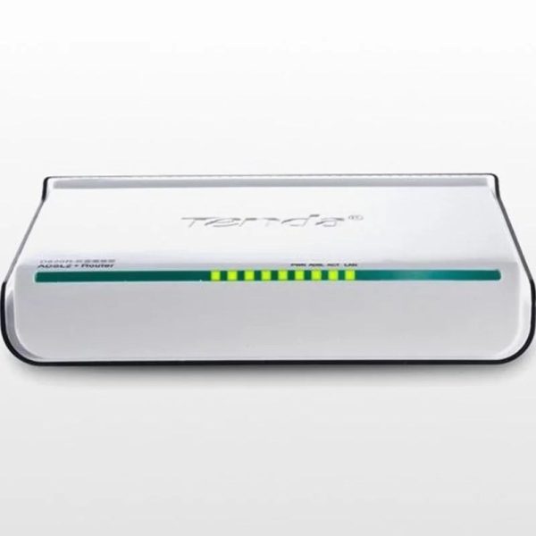 مودم-روتر +ADSL2 و باسیم تندا مدل D820R دسته دوم