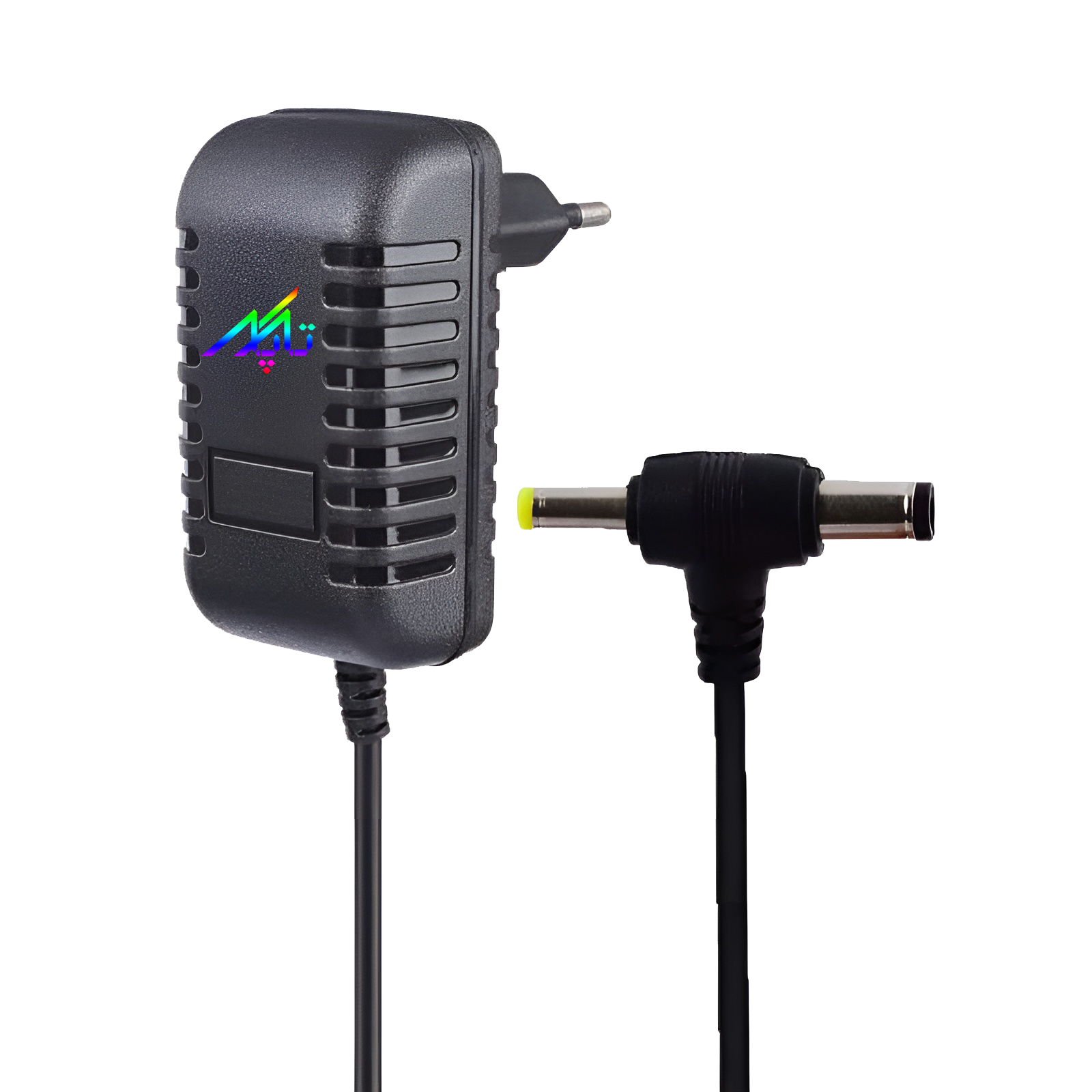 آداپتور 9 ولت 1 آمپر (دو فيش)