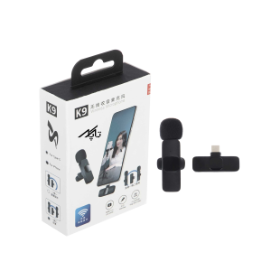 میکروفون بی سیم یقه ای Type-C مدل k9 تک میکروفون