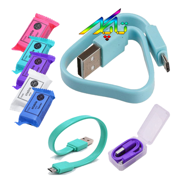 کابل شارژ پاور بانکی شکلاتی فراری میکرو