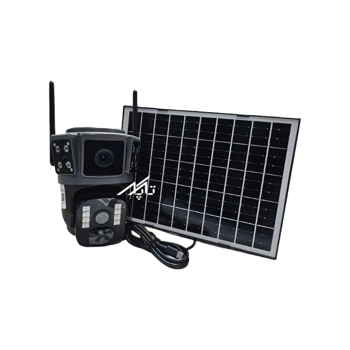 دوربین مداربسته سولار سه لنز سیمکارتی TS21 برند true color view اصلی