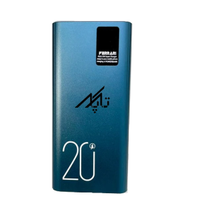 پاوربانک فراری مدل P400 ظرفیت ۲۰ هزار میلی آمپر سوپر فست شارژ